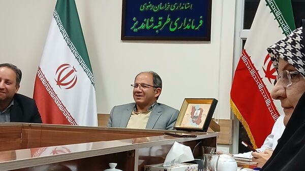 اولین نشست خبری فرماندار جدید طرقبه - شاندیز