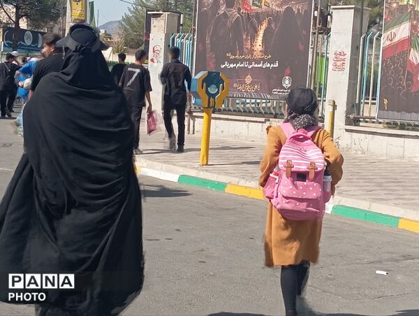 اعزام کاروان پیاده مهدیه به مشهد مقدس