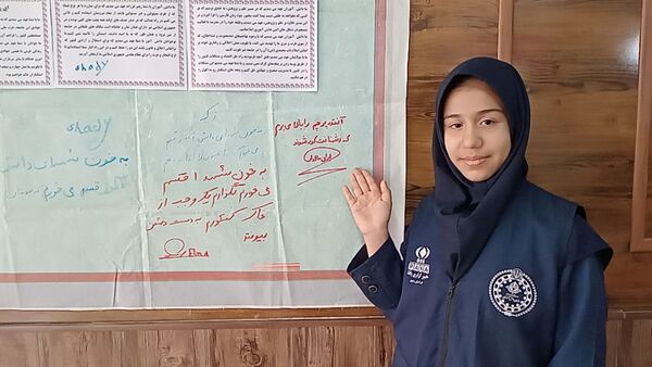 طلوع آگاهی در دل های کوچک؛ جشن روز دانش آموز در دبستان لطیفه