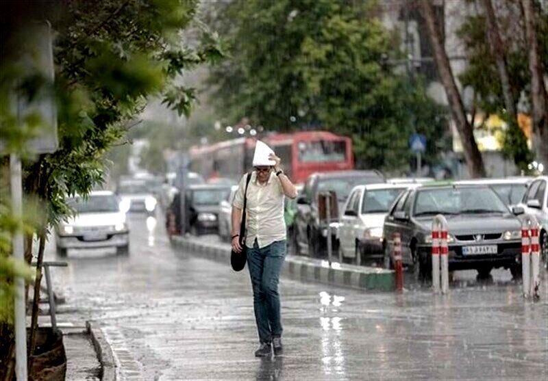 تداوم رگبار و رعد و برق در برخی مناطق کشور