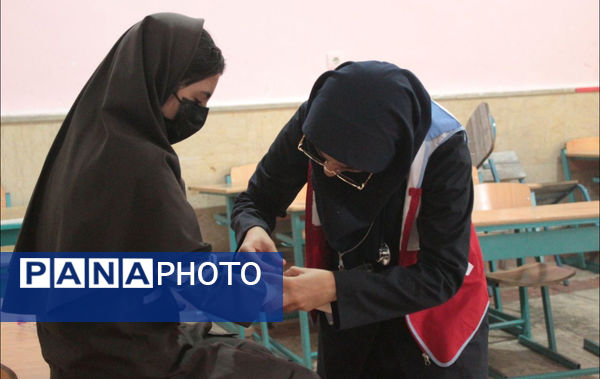 مانور زلزله در استان گلستان