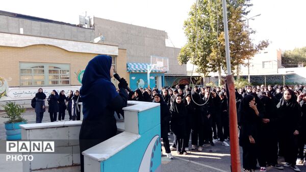 آغاز مدارس در دبیرستان شهید مطهری نیشابور 