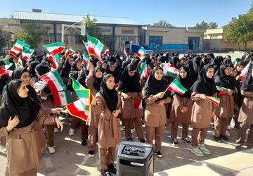 بازگشایی دبیرستان هیات و منایی خلیج فارس نوراباد لرستان