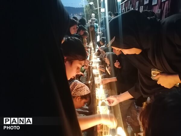 عزاداری عاشورای حسینی در بلوار هاشمیه مشهد