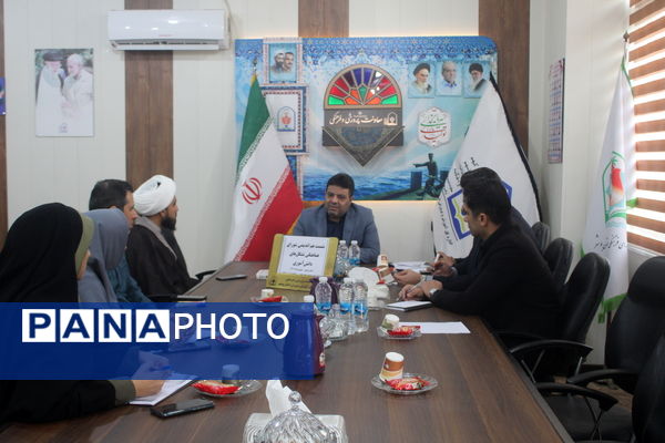 جلسه هم اندیشی شورای هماهنگی تشکل‌های دانش آموزی آموزش و پرورش استان بوشهر