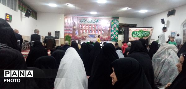 ضیافت افطار در امامزاده سید قاسم روستا ارغا خلیل آباد