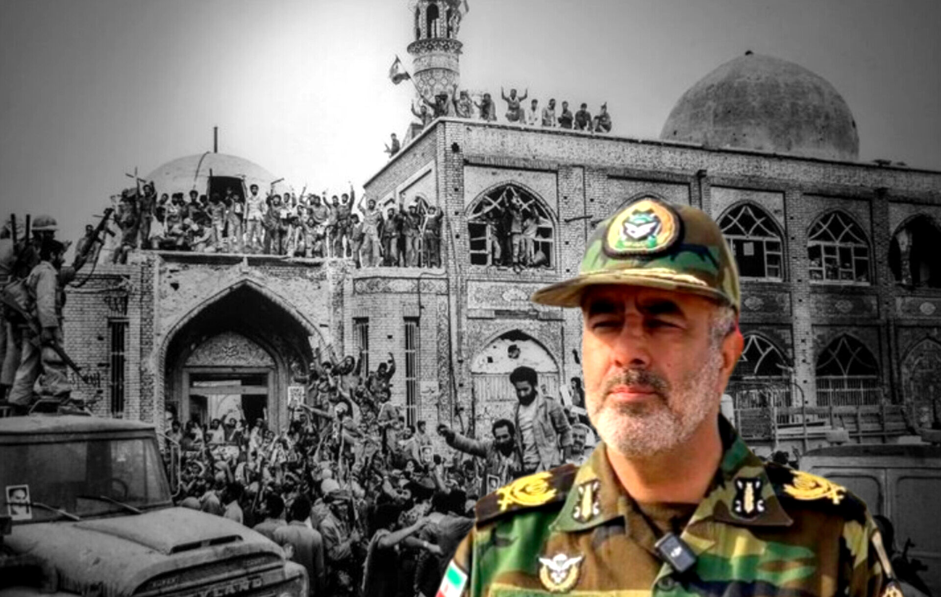 وحدت مردم در خرمشهر نمایان شد 