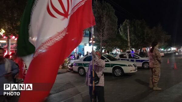 لبیک یا وطن در بلوار فضل نیشابور 