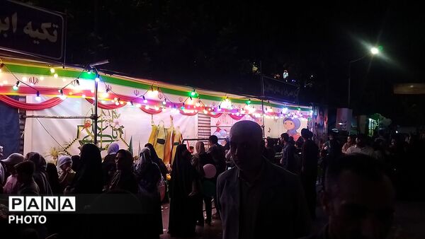 گذری بر موکب های آستان مقدس فضل ابن شاذان و تکیه ابوالفضلی نیشابور در راهپیمایی کیلومتری عید غدیر خم 
