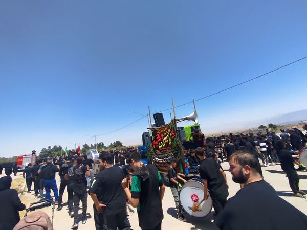 دسته عزاداری ظهر عاشورا در فاروج 