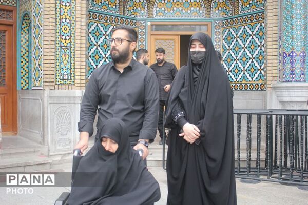 تشییع پیکر آخرین بازمانده شهدای خانواده دهقان در قم