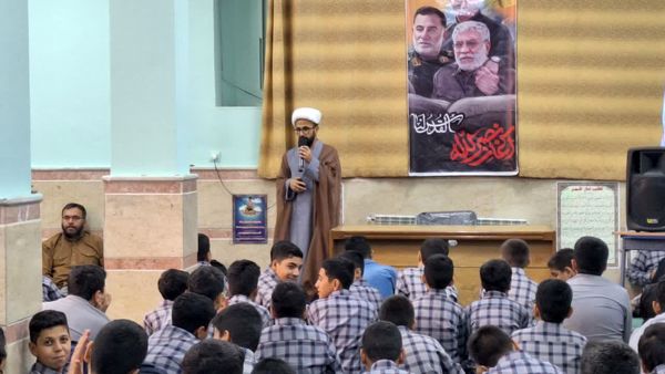 جشن سالروز میلاد امام حسن عسگری(ع) در دبیرستان شادیان
