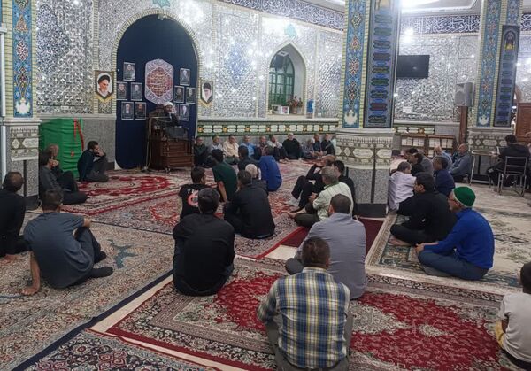 مراسم عزاداری شب هفتم محرم در نیشابور