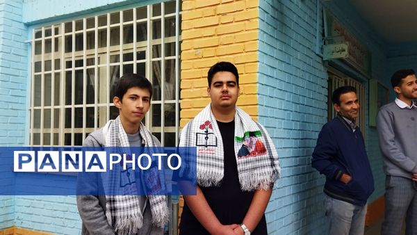 زنگ استکبار ستیزی در دبیرستان شاهد ابوذر غفاری نیشابور 