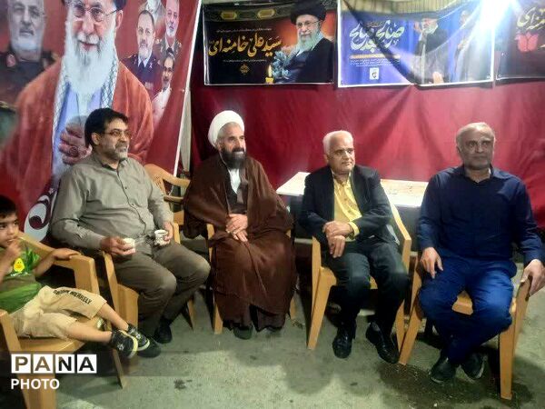 موکب نایب شهید میزبان خادمان رضوی بود