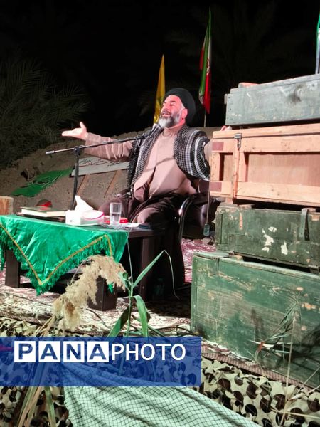 یادواره شهدا در روستای آرنگو پایین 