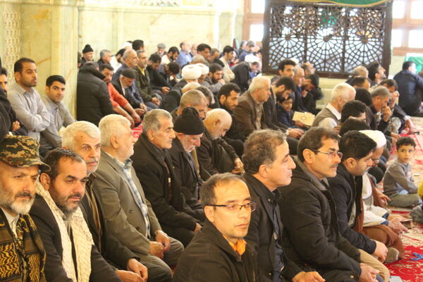 نماز جمعه باشکوه بندپی شرقی