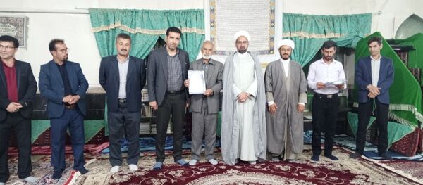 نشست مسئولان و هیات امنای مسجد صاحب الزمان (عج) روستای گزکوه 
