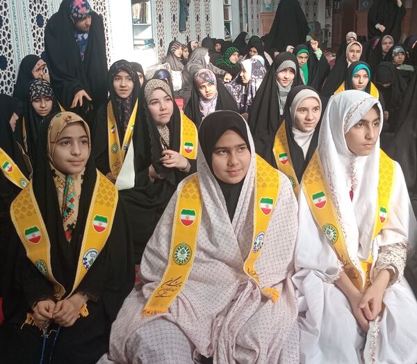 برگزاری اعتکاف دانش‌آموزی در مسجد بقیه الله شهرستان بجنورد 