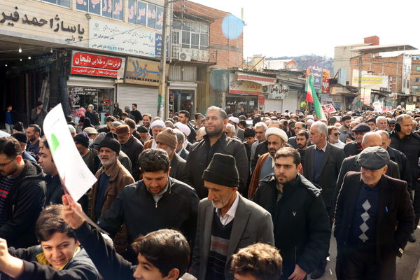 راهپیمایی ۲۲ بهمن بخش بندپی شرقی