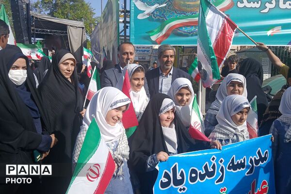 اجتماع سراسری «اقتدار ایران سرافراز» جان فدایان امام رضایی شهرستان ورامین