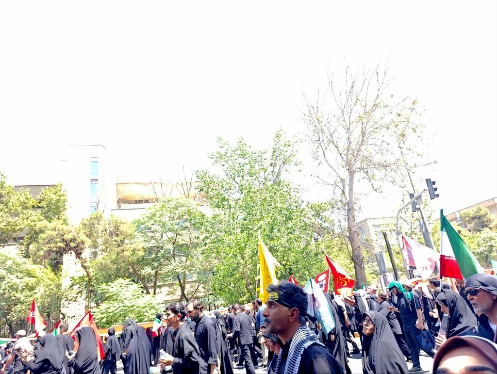 فریاد خونخواهان امام شهید در تهران