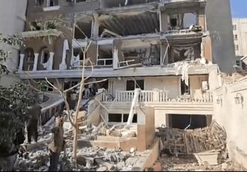 تکذیب شایعه حمله پهپادی به ساختمان نیروی دریایی سپاه‌