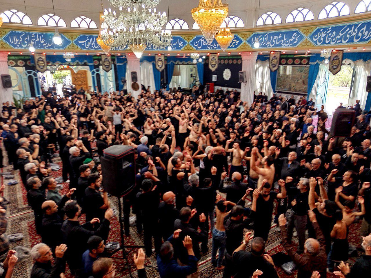 اولین روز حرکت هیأت های کاشمر 