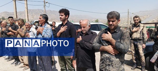 تصاویری از حماسه عشق و ارادت در دیار زاگرس