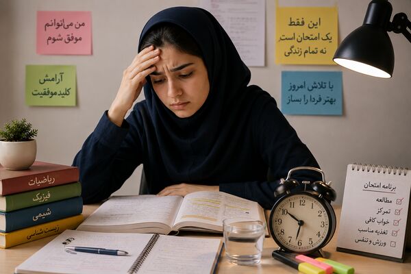 اضطراب امتحان؛ مرز باریک میان «انگیزه» و «اختلال»