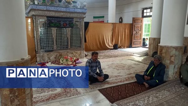 پیاده‌روی هیات روستای زرد تا امام زاده روستای کاستان