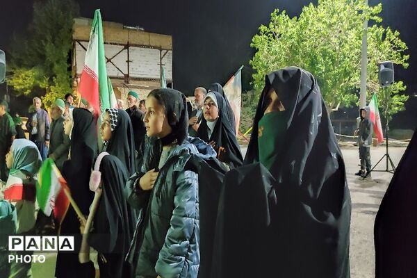 هشتادو دومین شب از اجتماعات خیابانی در شهربار نیشابور