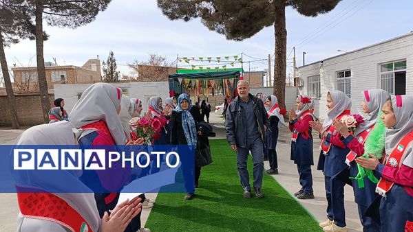 افتتاحیه آموزشگاه ۱۲ کلاسه‌ یاسمن خاکباز ۲ شهرستان نیشابور