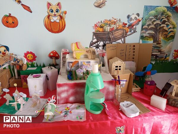 نمایشگاه طرح جابر در دبستان سمیه