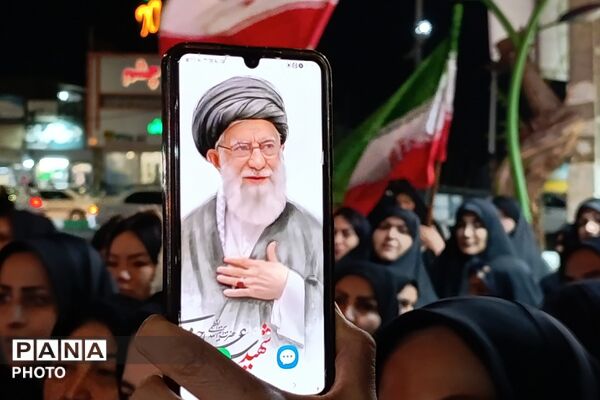 اجتماع مردم باقرآباد قرچک در سوگواری و انتقام جویی شهادت رهبر فرزانه ایران