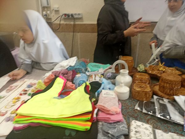 بازارچه در دبستان کبری سرشته 