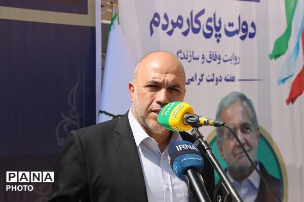 آئین کلنگ زنی اولین روستابازار استان تهران در کهریزک 
