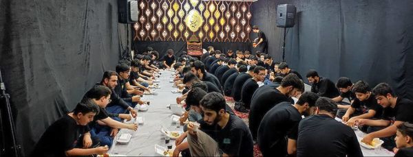 مراسم هیات الزهرا(س) در دبیرستان شاهد محسنین منطقه 14 تهران