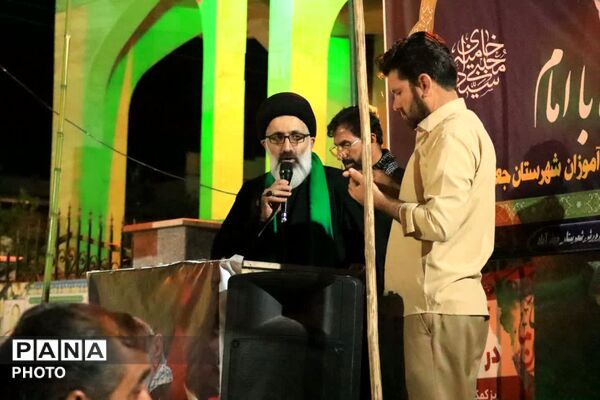 جلوه ای از حضور خانوادگی در اجتماع شبانه شهر جعفریه
