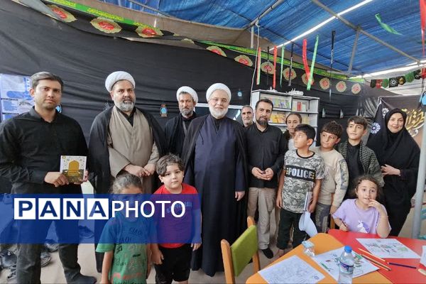 بازدید میدانی نماینده ولی‌فقیه و مدیر سازمان دانش‌آموزی استان کردستان از محل موکب‌های مستقر در مرز باشماق مریوان