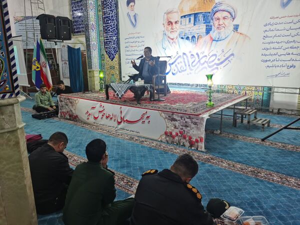 مراسم گرامیداشت شهدای جبهه مقاومت در فیروزکوه