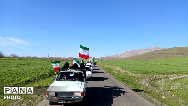 رژه خودرویی همبستگی در قلقلرود 
