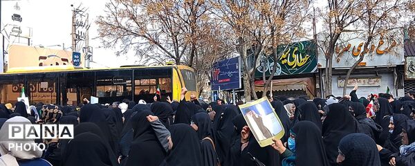  تجمع عظیم مردم نیشابور