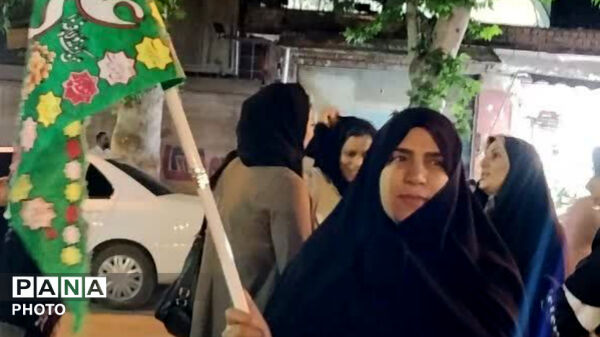 نود و پنجمین شب استقامت در کوهدشت