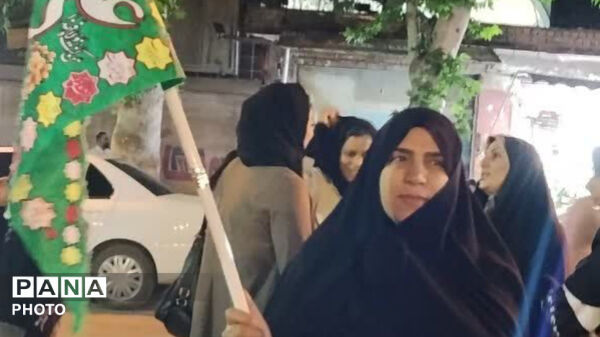 نود و پنجمین شب استقامت در کوهدشت