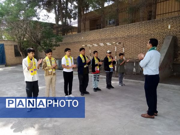 پیش اردوی پیشتازان قطب شهید دهقان در تربت جام