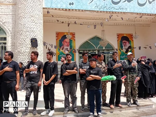 حضور هیئات روستاهای همجوار در امامزاده سید محمد (ع) کاشم