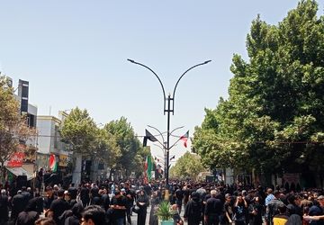 عزاداری روز عاشورا در کاشمر 