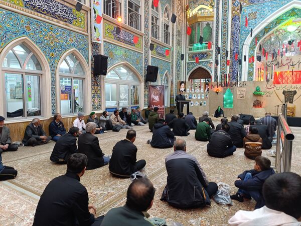 عزاداری حضرت ام البنین (س) در تکیه ابوالفضلی 