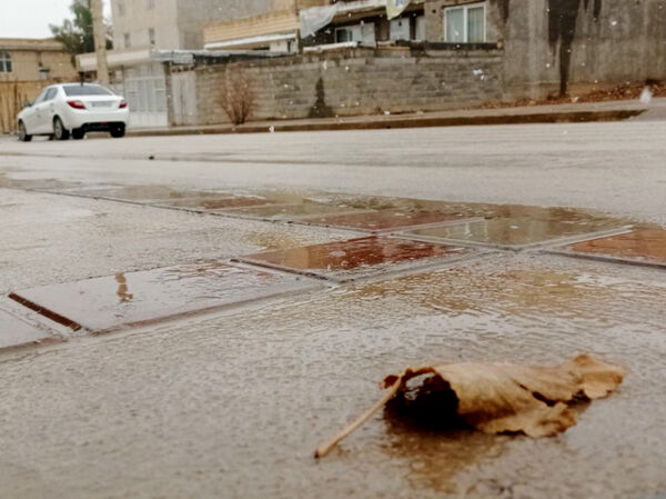 یک روز بارانی در لردگان 